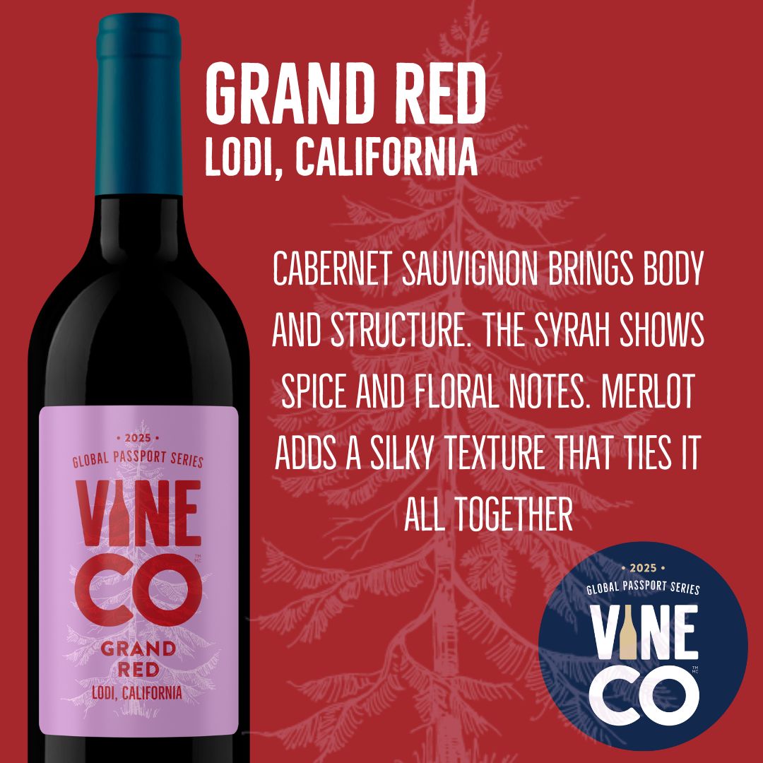 VineCo Global Passport Series - Grand Red, Lodi, California (Now Available)