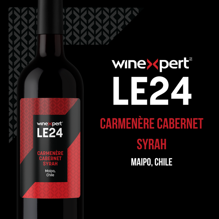 Winexpert LE Series - Carmenere Cabernet Syrah, Maipo, Chile (December 2024)