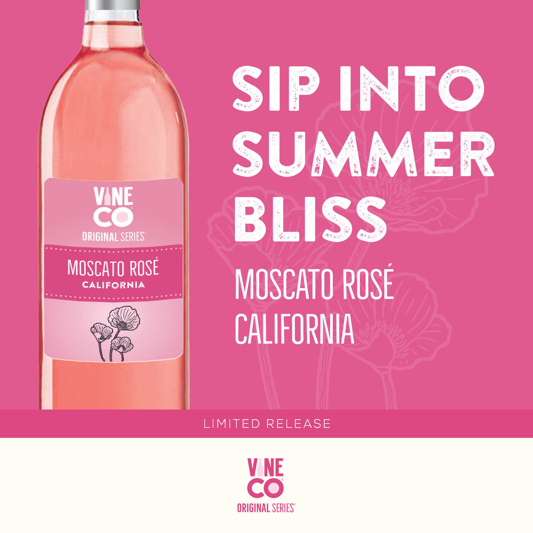 VineCo Original Series - Moscato Rosé, California - Limited Release