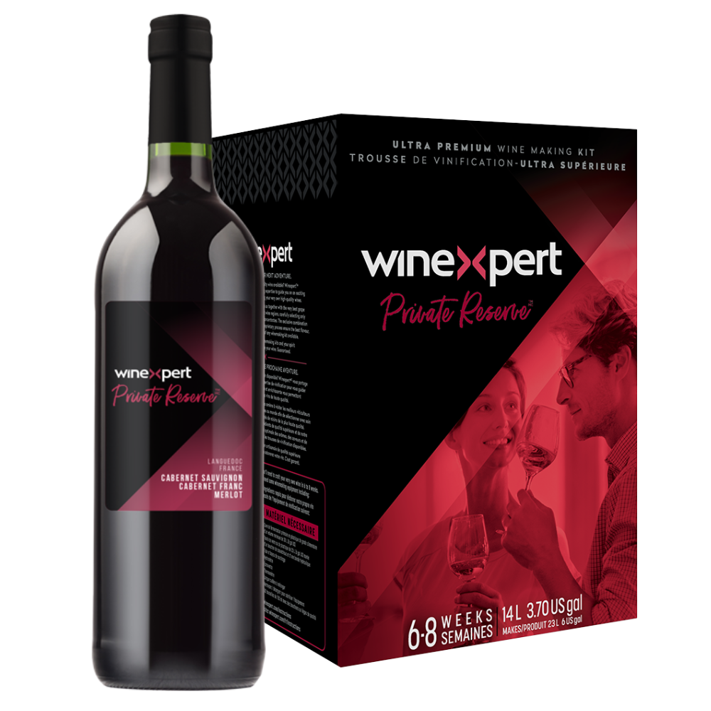 Winexpert Private Reserve - Cabernet Sauvignon, Cabernet Franc, Merlot (Bordeaux), Languedoc, France